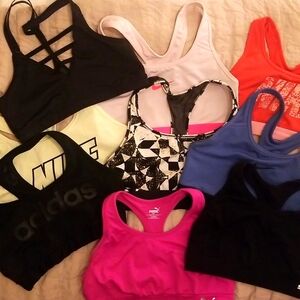 Good Used Condition Sports Bra Lot